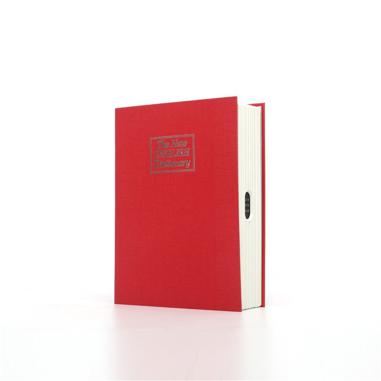 High Quality Security Metal Fireproof Book Safe Book Box for Hidden Values