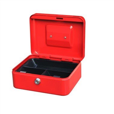 8'' Cash Box with Money Tray