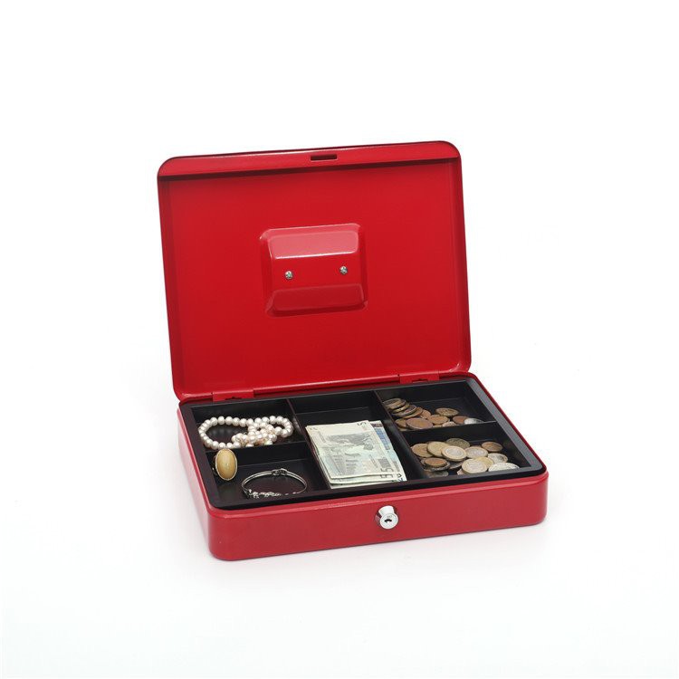 Safe Deposit Box, Home Office Hotel Bank Metal Combination Lock Money Cash Drop Depository Safe Deposit Box/