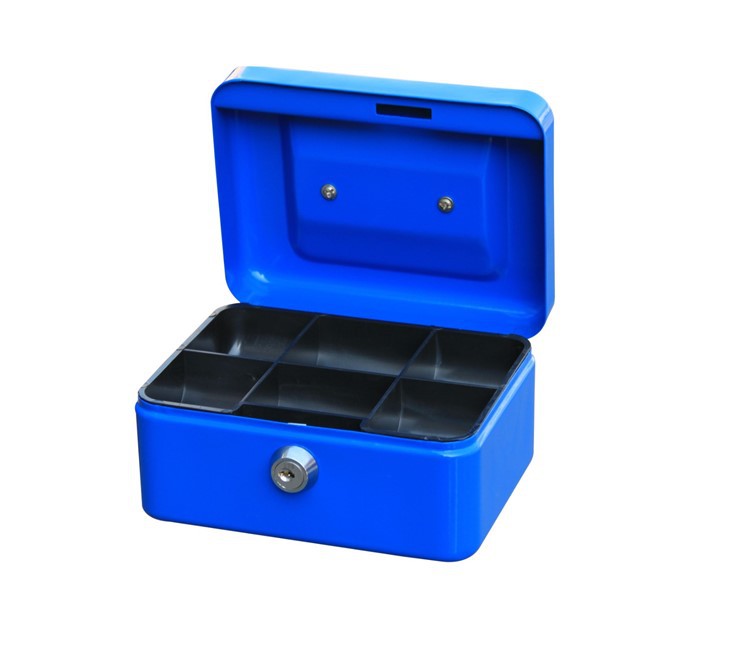 6'' Small Cash Box Metal